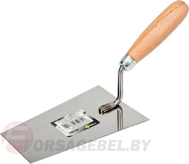 Кельма трапецевидная нержавеющая 180 мм Vorel 06380