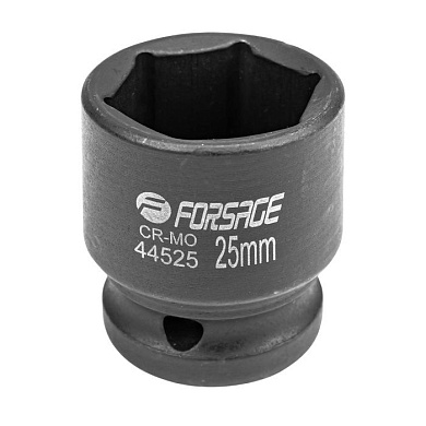 Ударная торцевая головка 25 мм 6-гр 1/2" Forsage F-44525