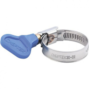 Хомуты металлические элемент крепления с формой ключа Сибртех