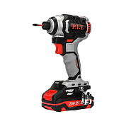 Винтоверт IMPACT аккум. бесщёточный, 20 В, 170 Нм, 3 ск, 1 акб 2Ач, ЗУ, HEX 1/4" PIT PSD20H-170A/1