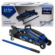 Домкрат подкатной гидравлический 2.5 т, 140-387 мм, с фиксацией Scheppach Sch-TH22501CB