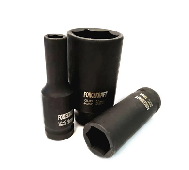 Головка ударная глубокая 13 мм 6-гр 1/2'' ForceKraft FK-4458513