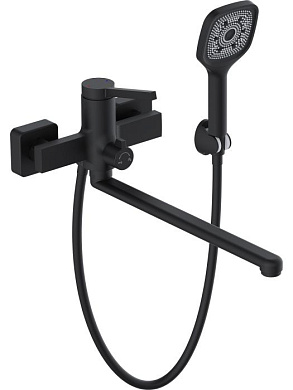 Смеситель для ванны D35 серия 730 черный ECONOCE EC0731BL