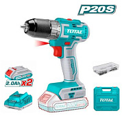 Аккумуляторная безщеточная дрель-шуруповерт Li-Ion TDLI20508