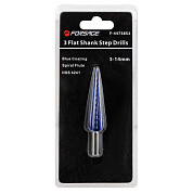 Сверло ступенчатое спиральное 3-14 мм Forsage F-44738S