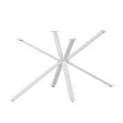 Подстолье VECTOR h714 под прямоугольную столешницу, белый муар AKS 123197