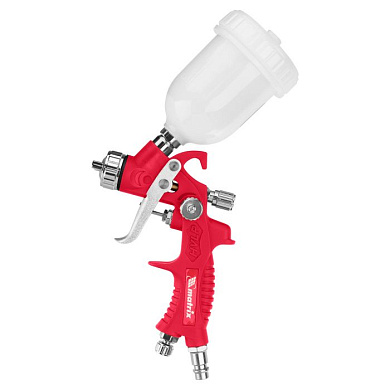 Краскораспылитель HVLP пневмат. с верхним бачком V= 0,1 л, сопло диаметром 0.8 мм Matrix 57325