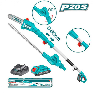 Кусторез аккумуляторный TOTAL TPTS201681