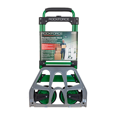 Тележка ручная складная с телескопической ручкой г/п 100 кг RockForce RF-GZS100ST