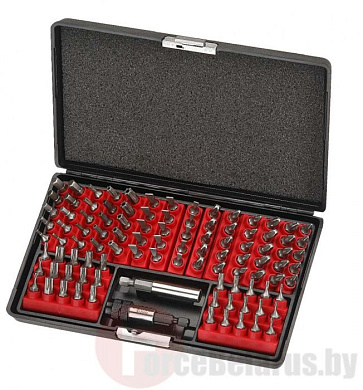 Набор бит PH, PZ, SL,Torx, TorxTR, HEX 102 пр. 1/4'' Force 21022
