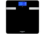 Весы напольные ASB-463, 180 кг, стекло 6 мм, дисплей 73х34 мм с подсветкой, изм-ние уровня воды, жира, мышечной массы NORMANN ASB-463