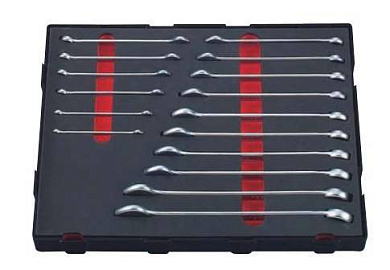 Набор комбинированных ключей 6-22 мм 16 пр. Force K5165