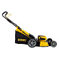 Газонокосилка аккумуляторная бесщеточная RLM450-36, Li-ion, 36 В, 4 Ач, 450 мм, травосборник 40 л Denzel 58910
