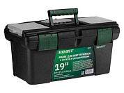 Ящик для инструмента пластмасс. 49x27,5x24 см, 19'' Волат 20237