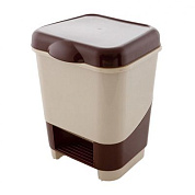 Контейнер педальный для мусора 20 л. Полимербыт 4342800