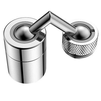 Аэратор универсальный на шарнире, 2 режима потока воды Ledeme L78-1