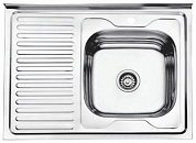 Кухонная мойка из нержавеющей стали, декорированная, правая Ledeme L68060-R