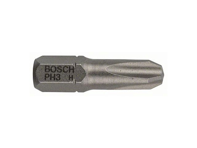 Бита крестообразная PH3 25 мм Extra Hart, 1/4" Bosch 2607001517