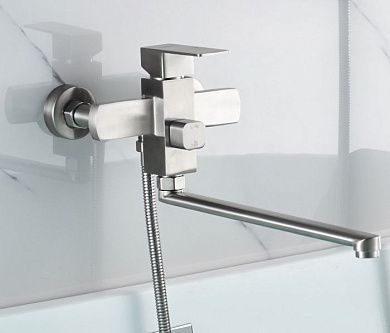 Смеситель для ванны из нержавеющей стали SUS304, сатин L72233 Ledeme