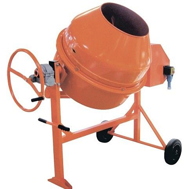 Бетоносмеситель СБР-260В-01, 260 л, 0,75 кВт, 220 В, редуктор. 95457