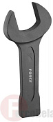 Рожковый гаечный ключ CrMo, односторонний с ударной площадкой Force