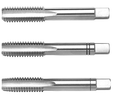 Комплект метчиков ручных HSS, DIN352 M5, 3 шт. WÜRTH 06395