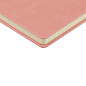 Ежедневник недатированный "Loft", А5, 272 страницы, пудровый розовый