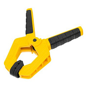 Струбцина клещеобразная, удлиненная, двухкомпонентные рукоятки Denzel