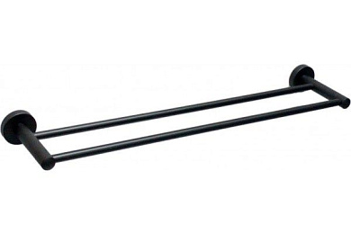 Полотенцедержатель, нержавеющая сталь SUS 304, черный Ledeme L71709B