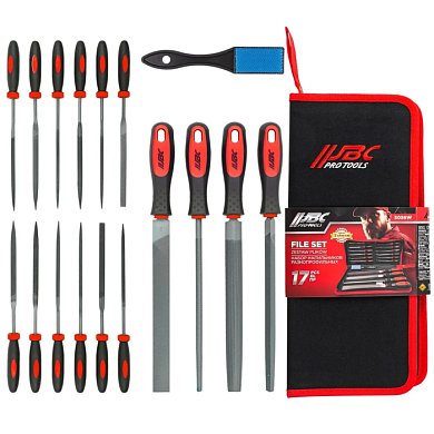 Набор напильников разнопрофильных 17 пр JBC JBC-5056W