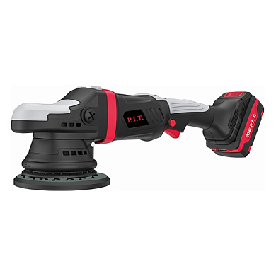 Шлифмашина полировальная аккумуляторная SOLO, 20В, 125 мм, 2300-3800 об/мин, ампл.15 мм PIT PPO20H-125A