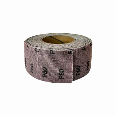 Шлифлист на сетке 70 мм х 12 м P120 (оксид алюминия) Horex  GTA602F120