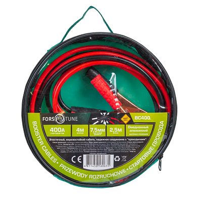 Стартовые провода 400А, 2.5 м FORSandTUNE FORSandTUNE-BC400