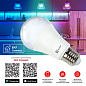 Умная лампа EKF Connect 8W WIFI RGBW E27 slwf-e27-rgbw