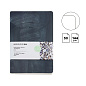 Блокнот Miquelrius "Stone Paper Black", А5, 50 листов, нелинованный, черный