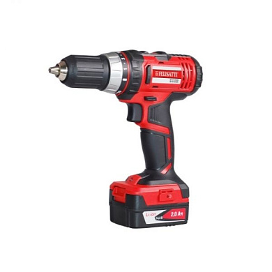 Дрель-шуруповерт аккумуляторная,14,4В., 2АКБ Li-ion,2,0A*h, 2-х ск. Felisatti ДА-10/14,4Л3(М) Felisatti