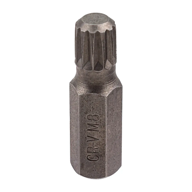 Бита Spline M8 30 мм 5/16'' JCB JCB-1583008
