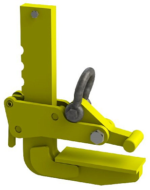 Захват эксцентриковый ZGR г/п 1,3 т, лист 0-150мм TOR 1004430
