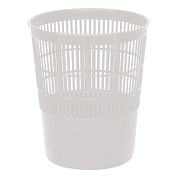 Урна для бумаг "Стамм", 14 л, белый