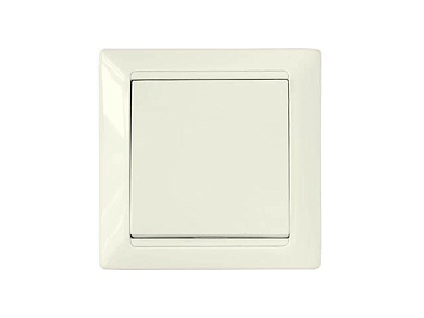 Выключатель 1 клав., cкрытый, 10А), бежевый, Стиль, Bylectrica С110-801беж