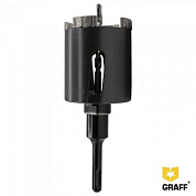 Коронка алмазная по бетону М16 GRAFF