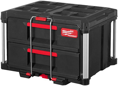 Органайзер для инструментов Milwaukee PackOut 2 Drawer Tool Box 4932472129