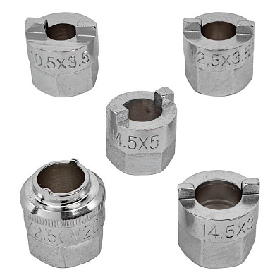 Набор головок для разборки стоек амортизаторов 5 пр. RockForce RF-904T1A