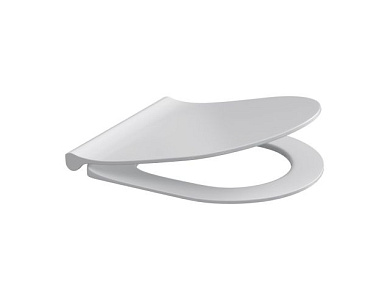 Сиденье для унитаза с микролифтом STATUS, из дюропласта с быстьросъёмным креплением и системой микролифт AV Engineering AVE129623