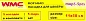 Накладка сменная из микрофибры для швабры WMC-05, 5 шт/к-т WMC TOOLS WMC-mop5-5pcs