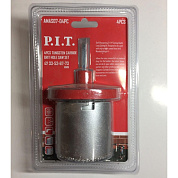 Набор коронок по керамике 4 шт 33/53/67/73x58 мм PIT AMAS07-04PC