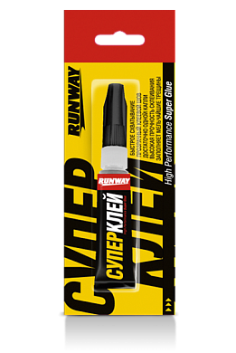 Супер клей 2 г. RUNWAY RW8506