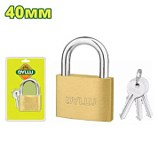Замок навесной латунный 40 мм DYLLU DTPD1440