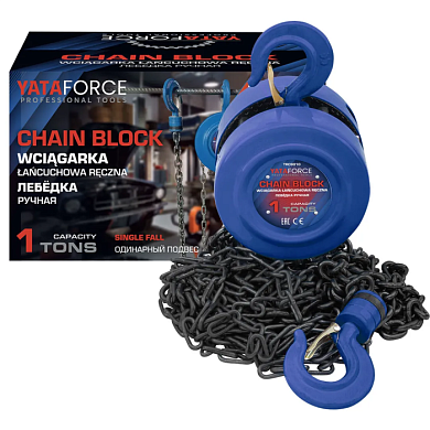 Таль ручная цепная 1 т YATAFORCE YF-TRC9010