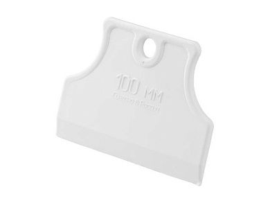 Шпатель резин.белый 100 мм ВОЛАТ 33080-10